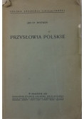 Przysłowia polskie, 1933r