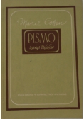 Pismo Zarys Dziejów