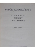 Sobór Watykański II - Konstytucje, dekrety, deklaracje