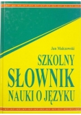 Szkolny słownik nauki o języku