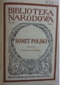 Sonet polski, 1925 r.