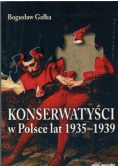 Konserwatyści w Polsce lat 1935-1939 w.2