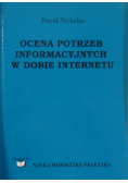 Ocena potrzeb informacyjnych w dobie internetu