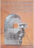 Wybór tekstów źródłowych z historii doktryn polityczno-prawnych