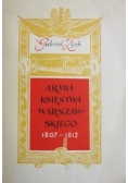 Armia Księstwa Warszawskiego 1807 do 1812