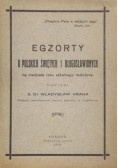 Egzorty o polskich świętych i błogosławionych, 1930 r.