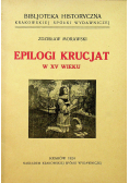 Epilogi Krucjat w XV wieku, 1924 r