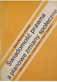 Świadomość prawna a planowe zmiany społeczne