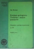 Kompas geologiczny. Technika i analiza pomiarów,cz.III
