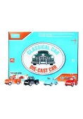 Auto osobowe metalowe 8cm mix