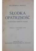 Słodka opatrzność, 1931 r.