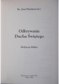Odkrywanie Ducha Świętego. Medytacje biblijne