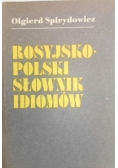 Rosyjsko-polski słownik idiomów