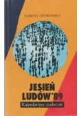 Jesień ludów '89, kalendarium wydarzeń