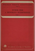 Wybór pism o Honorata Koźmińskiego