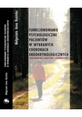 Funkcjonowanie psychologiczne pacjentów w wybranych chorobach endokrynologicznych