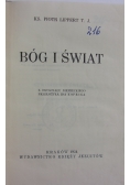 Bóg i świat, 1934 r.