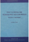 Test uczenia się wzrokowo-słuchowego