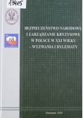 Bezpieczeństwo Narodowe i zarządzanie kryzysowe w Polsce