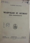 Władysław St. Reymont próba charakterystyki 1927 r.  r.