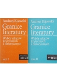 Granice literatury. Wybór szkiców krytycznych i historycznych, Tom I-II