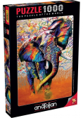 Puzzle 1000 Afrykańskie kolory