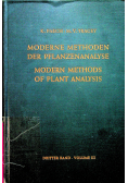 Paech K. - Moderne methoden der pflanzenanalyse