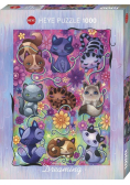Puzzle 1000 Małe kotki