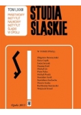 Studia Śląskie, Tom LXXIII