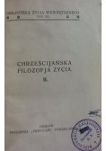 Chrześcijańska Filozofia życia II.,1931r.
