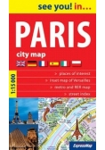 Paris City map 1:15 000