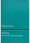 Wortbildung der deutschen Gegenwartssprache