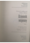 Dziennik wojenny Tom I