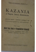 Kazania o najśw. Sercu Jezusowemu, 1921 r.