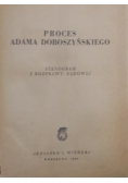 Proces Adama Doboszyńskiego, 1949r.