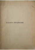 Kazania świąteczne 1937 r.