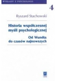 Wykłady z psychologii Tom 4 Historia współczesnej myśli psychologicznej Od Wundta do czas najnowszych