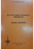 Wycena nieruchomości miejskich