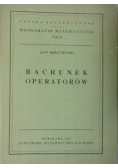 Rachunek operatorów