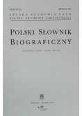 Polski Słownik Biograficzny Zeszyt 187