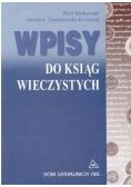Wpisy do ksiąg wieczystych