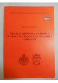 Dutkowa Renata - Żeńskie gimnazja Krakowa w procesie emancypacji kobiet (1896 - 1918)