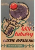 Gry i zabawy w Izbie Harcerskiej,1946r.