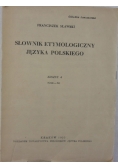Słownik Etymologiczny Języka Polskiego, zeszyt 4