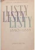 Chałubiński Listy 1840-1889