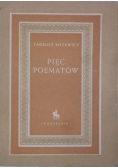 Pięć poematów, 1950 r.