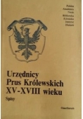 Urzędnicy Prus Królewskich XV-XVIII wieku