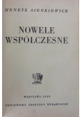 Nowele współczesne, 1949 r.