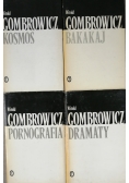 Gombrowicz zestaw 4 książek