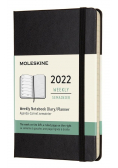 Kalendarz 2022 tygodniowy 12MP tw. czarny